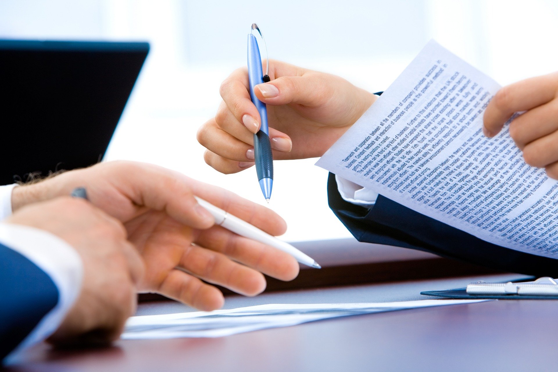 commercial cleaning contract proposal meeting